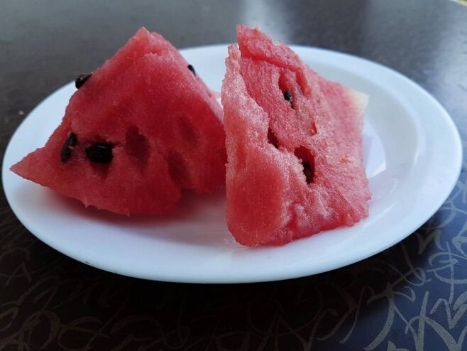 Watermelonen abantailak pisua galtzeko